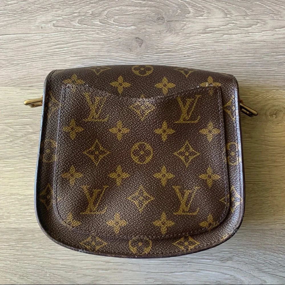 Louis Vuitton Authentic Vintage Leather Saint Cloud PM Monogram Crossbody Bag - Picture 3 of 16
